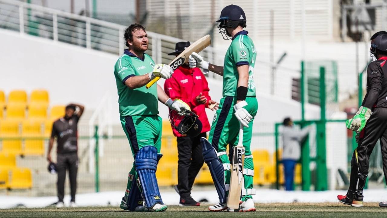 Paul Stirling made his 10th ODI hundred, UAE vs Ireland, 1st ODI, Abu Dhabi, January 8, 2021