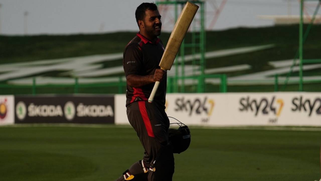 Muhammad Usman's maiden century led UAE to victory in the first ODI of the series&nbsp;&nbsp;&bull;&nbsp;&nbsp;Emirates Cricket Board