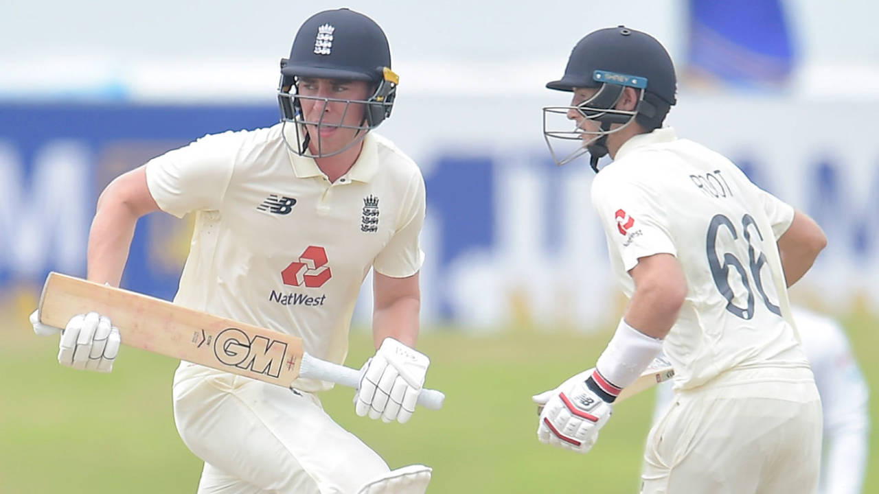 Dan Lawrence and Joe Root built a strong fourth-wicket stand&nbsp;&nbsp;&bull;&nbsp;&nbsp;SLC