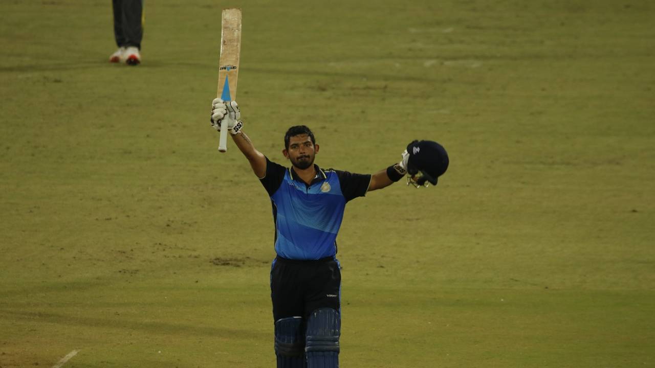 Avi Barot cracked 122 from just 53 balls against Goa