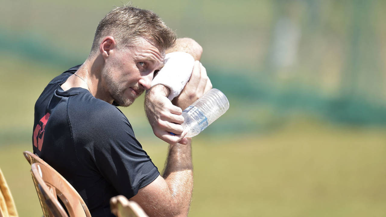 Joe Root during a sweltering training session before the 2nd Test vs Sri Lanka, Galle, 20 January 2021
