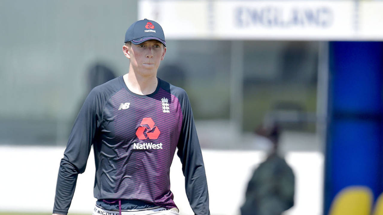 Zak Crawley heads to the nets to prepare for the 2nd Test vs Sri Lanka, Galle, 20 January 2021