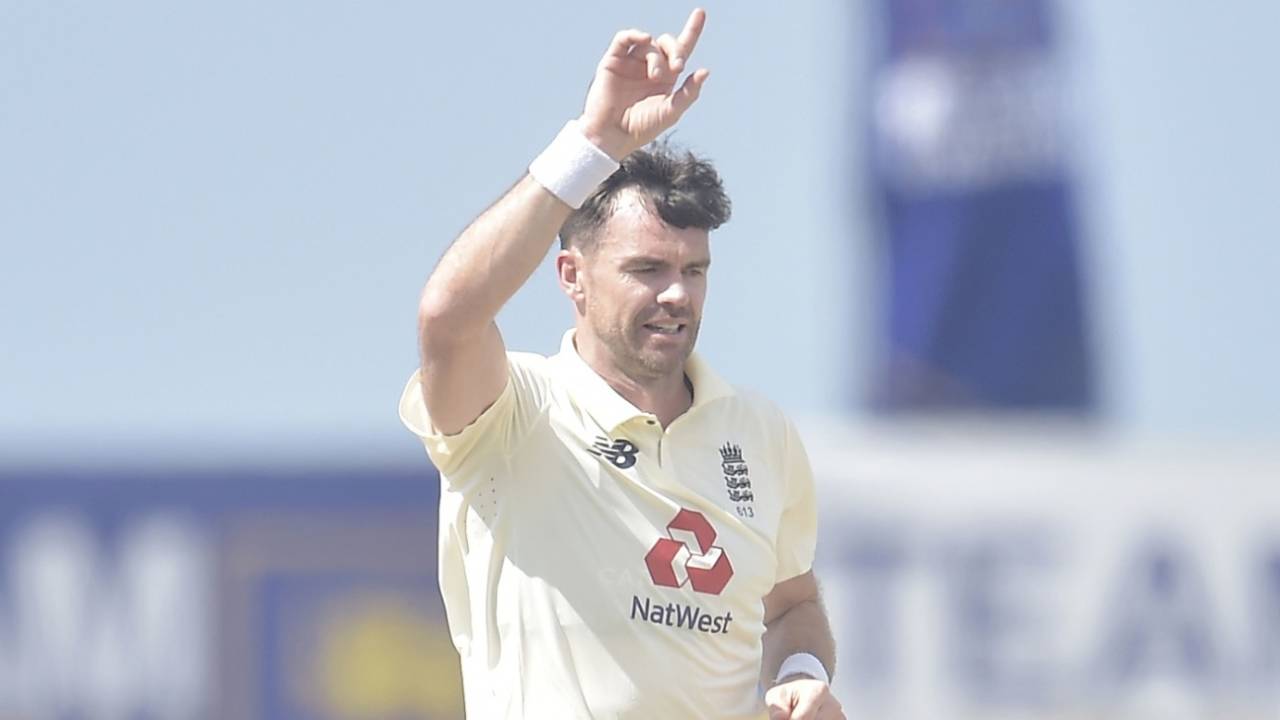 James Anderson marked his return with two early strikes, Sri Lanka vs England, 2nd Test, Galle, January 22, 2021