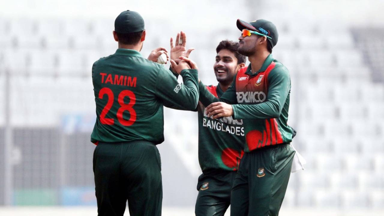 Mehidy Hasan was the highest wicket-taker in Bangladesh's ODI series win against West Indies&nbsp;&nbsp;&bull;&nbsp;&nbsp;BCB / Raton Gomes