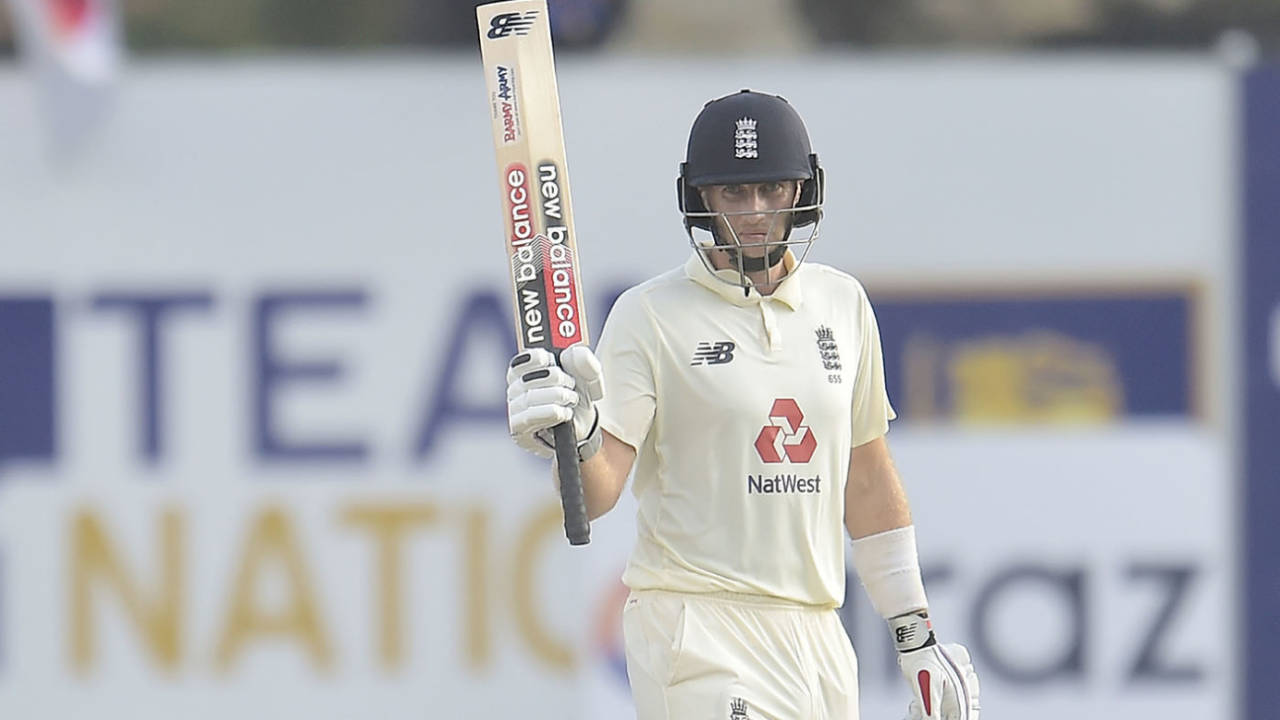 Joe Root acknowledges his half-century, Sri Lanka vs England, 2nd Test, Galle, 2nd day, January 23, 2021