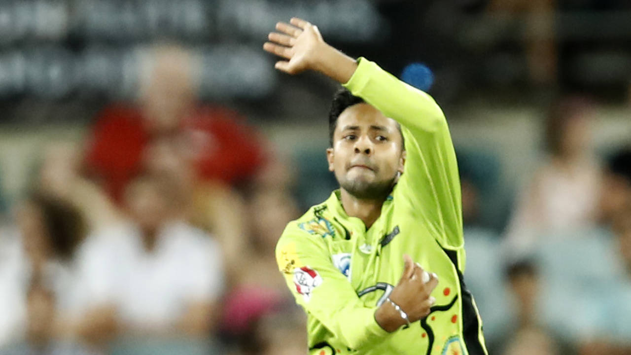 Tanveer Sangha was one of the standout players in the BBL&nbsp;&nbsp;&bull;&nbsp;&nbsp;Cricket Australia via Getty Images
