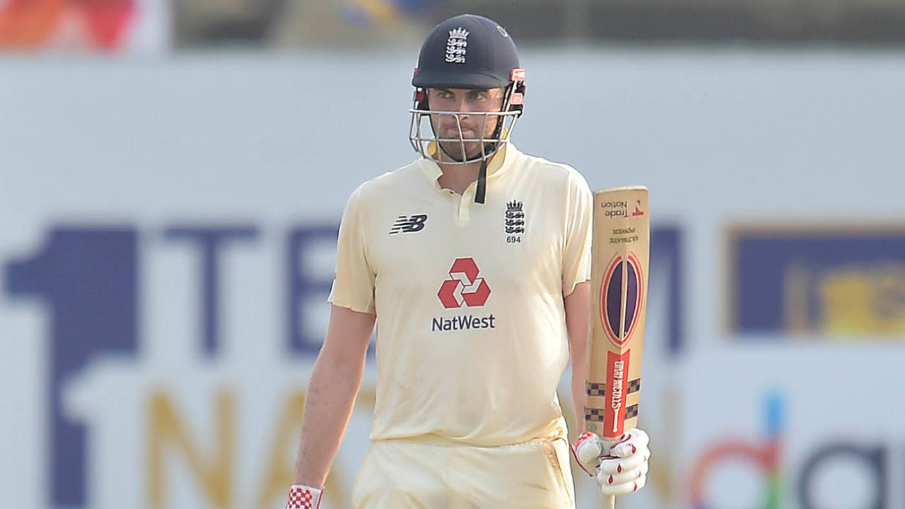 Dom Sibley scored an unbeaten half-century, Sri Lanka vs England, 2nd Test, Galle, 4th day, January 25, 2021