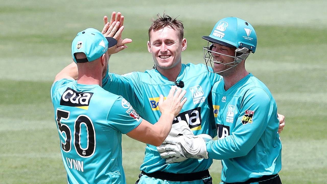 Marnus Labuschagne sent back three of the top-six batsmen, Brisbane Heat vs Perth Scorchers, BBL 2020-21, Adelaide, January 26, 2021