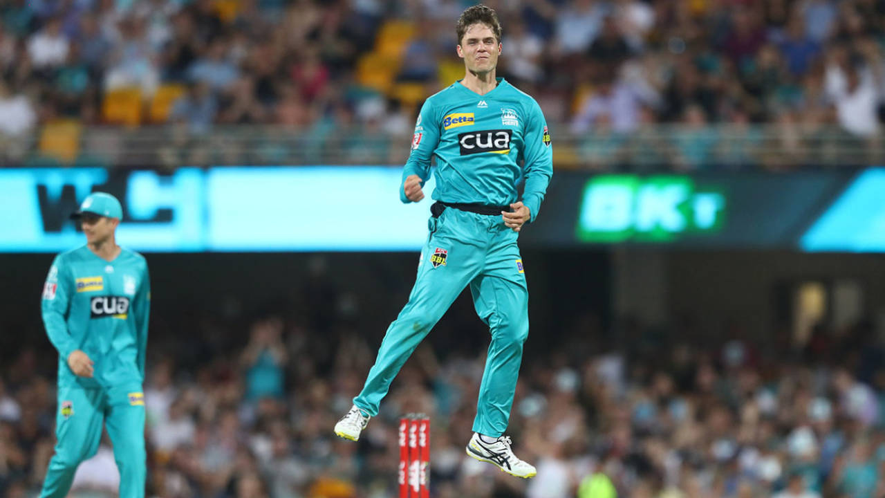 Mitchell Swepson had another excellent night&nbsp;&nbsp;&bull;&nbsp;&nbsp;Getty Images and Cricket Australia