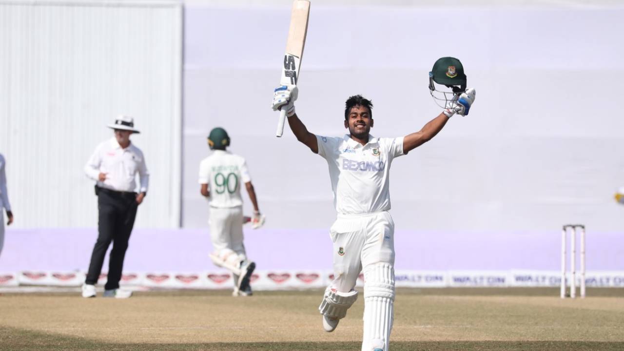 Mehidy Hasan Miraz's maiden Test century helped Bangladesh post 430&nbsp;&nbsp;&bull;&nbsp;&nbsp;BCB