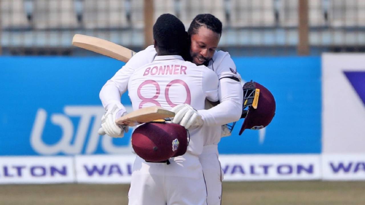 Kyle Mayers and Nkrumah Bonner scripted a famous win for West Indies against Bangladesh in February&nbsp;&nbsp;&bull;&nbsp;&nbsp;BCB