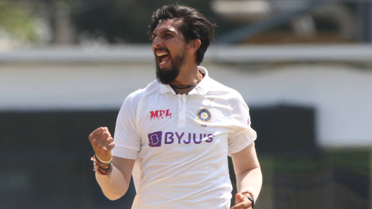 Ishant Sharma roars after claiming Dan Lawrence for his 300th Test wicket, India vs England, 1st Test, Chennai, 4th day, February 8, 2021