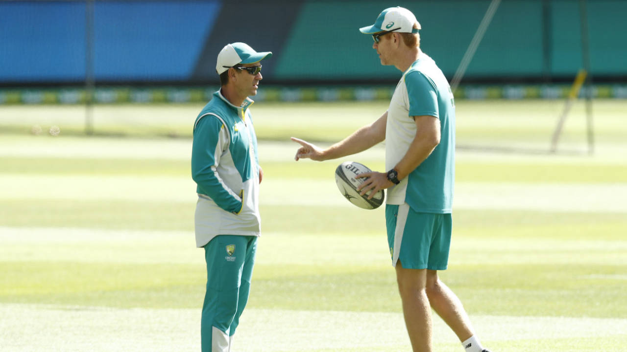 Andrew McDonald is standing in as Australia's coach for the T20 tour to New Zealand while Justin Langer rests at home&nbsp;&nbsp;&bull;&nbsp;&nbsp;Getty Images
