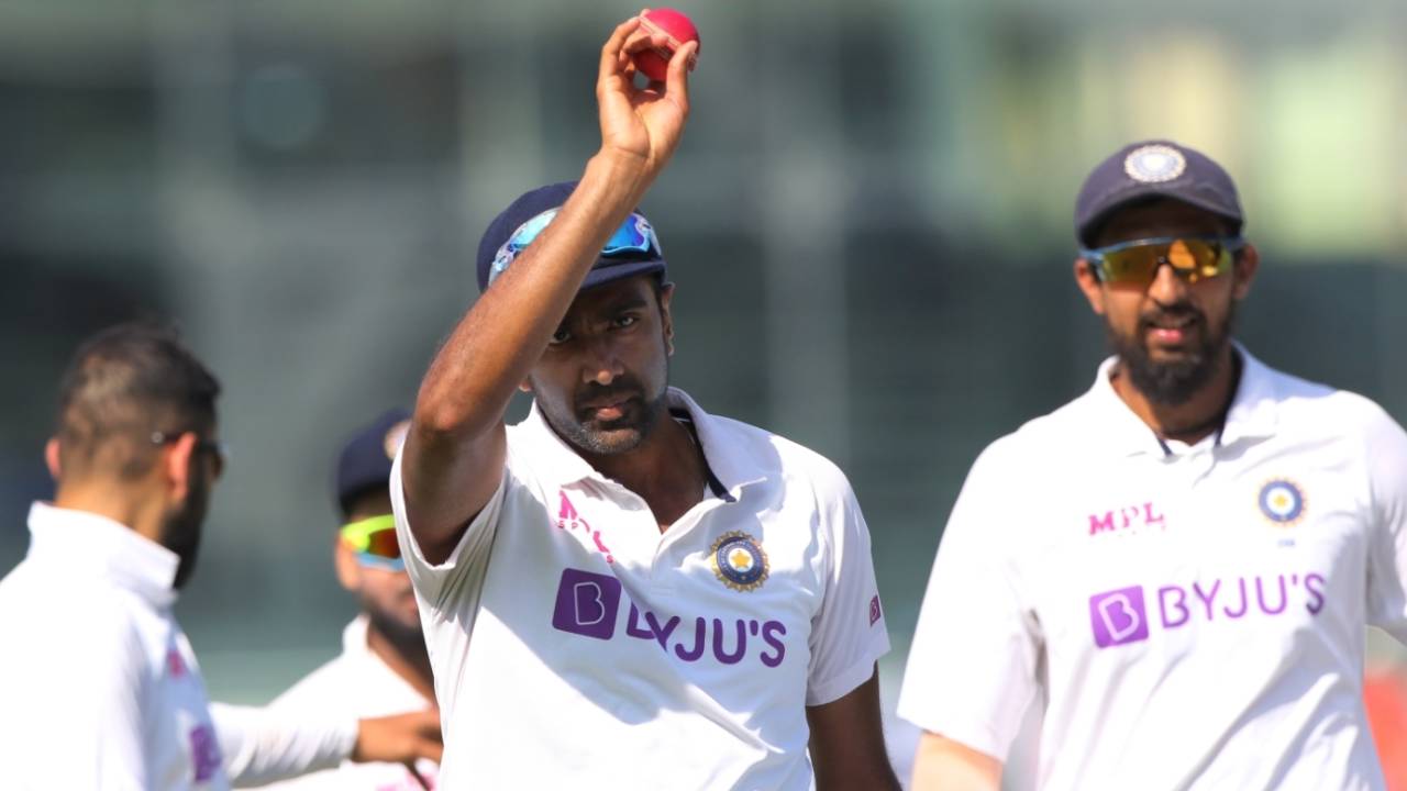 R Ashwin claimed the 29th five-for of his Test career, India vs England, 2nd Test, Chennai, 2nd day, February 14, 2021