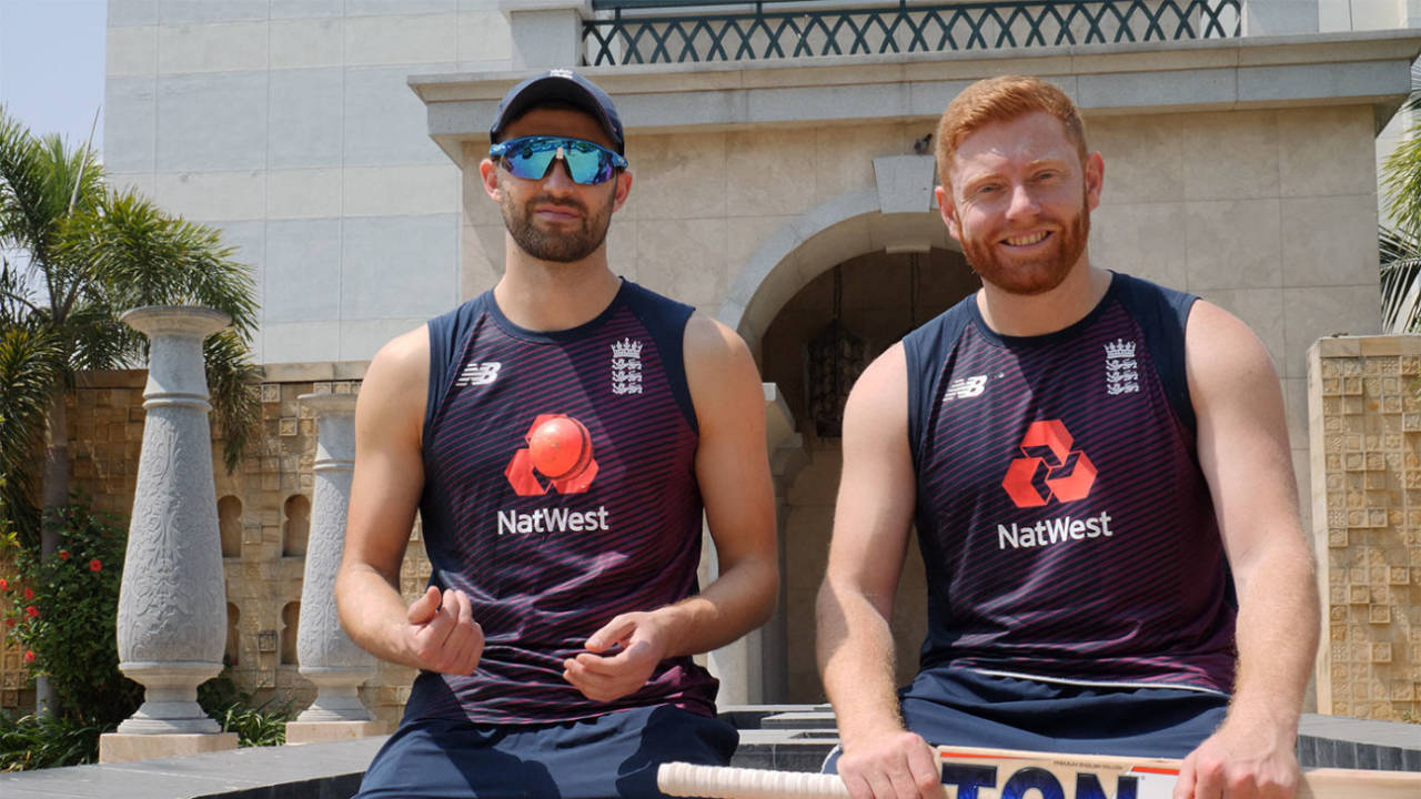 Mark Wood and Jonny Bairstow have returned to the England squad after missing the first two Tests, England in India, February 17, 2021