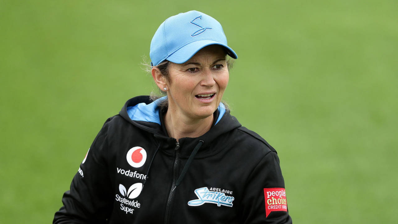 Charlotte Edwards, pictured during the WBBL, is the new president of the PCA, October 25, 2020