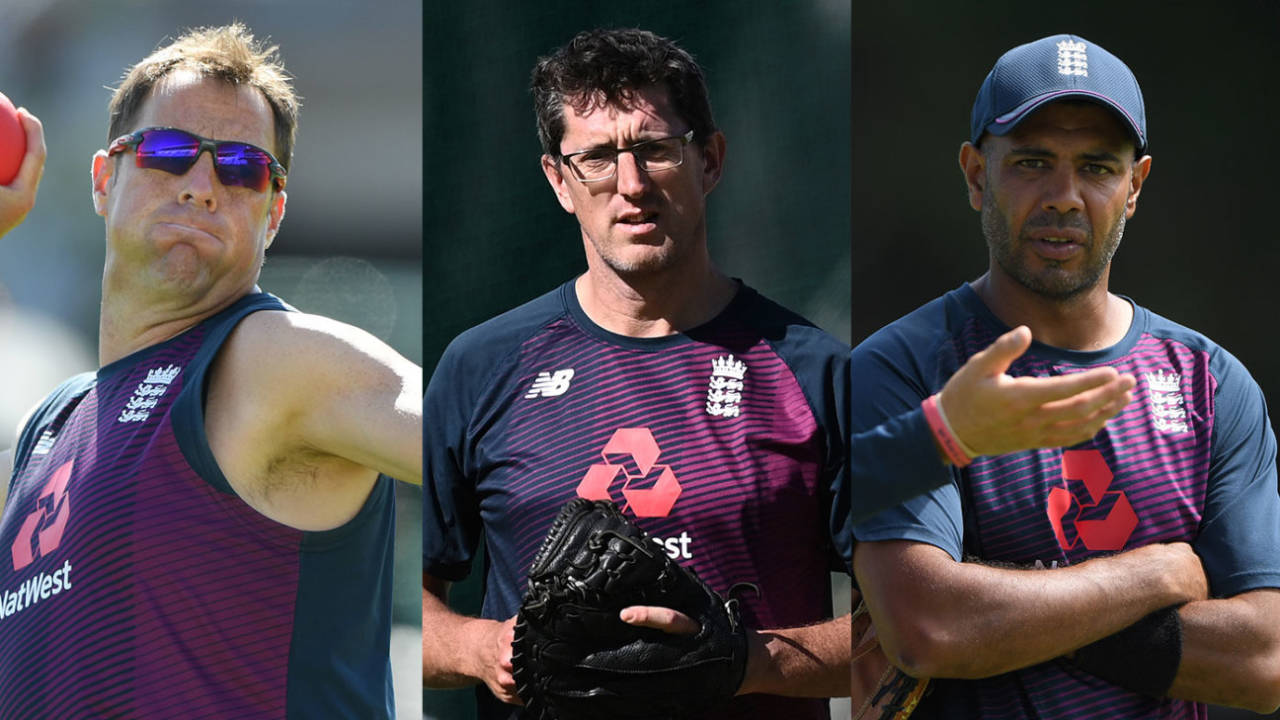 Marcus Trescothick, Jon Lewis and Jeetan Patel are England's new elite coaches&nbsp;&nbsp;&bull;&nbsp;&nbsp;Getty Images