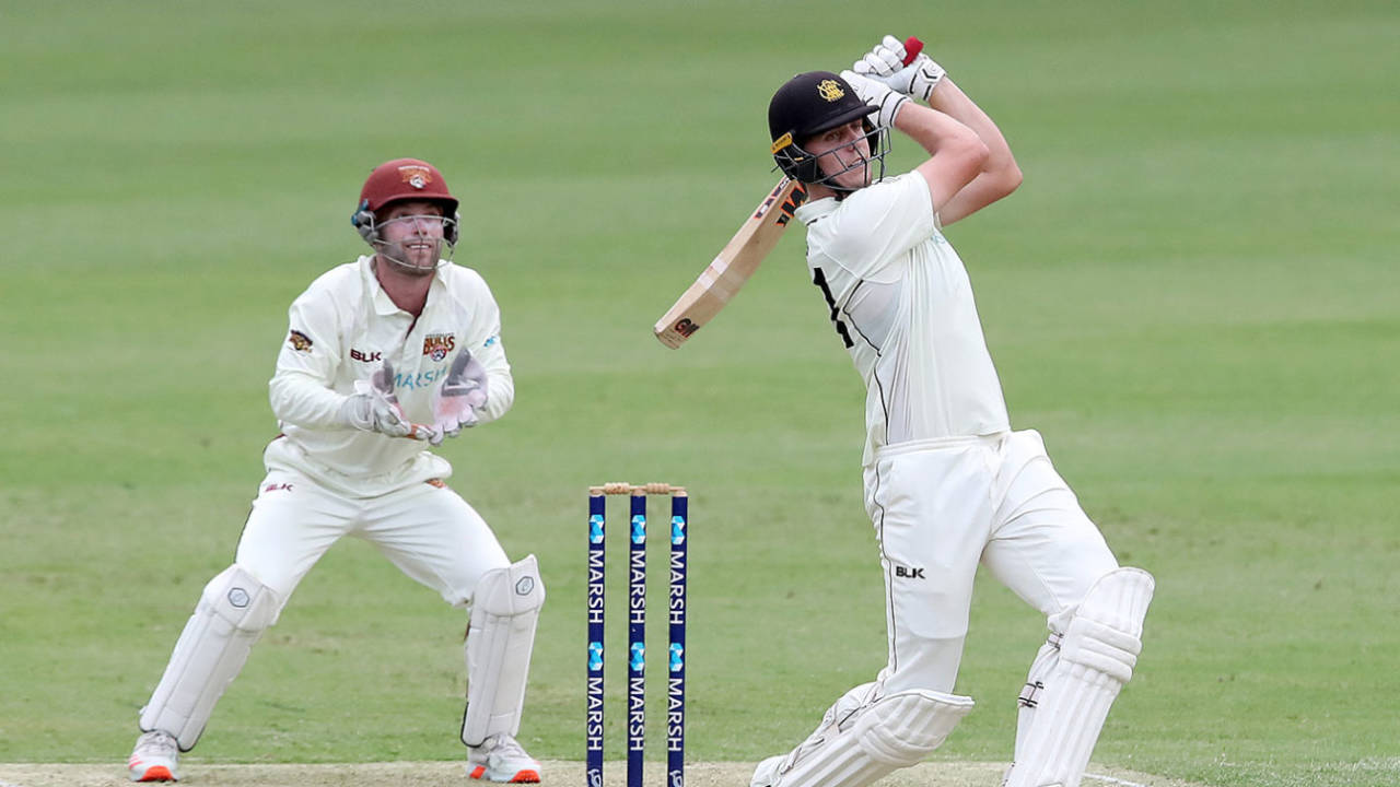 There was no stopping Cameron Green, Queensland vs Western Australia, Sheffield Shield, Gabba, March 6, 2021