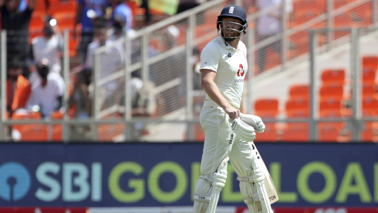Jonny Bairstow's lean run against India continued, India vs England, 4th Test, Ahmedabad, 1st Day, March 4, 2021