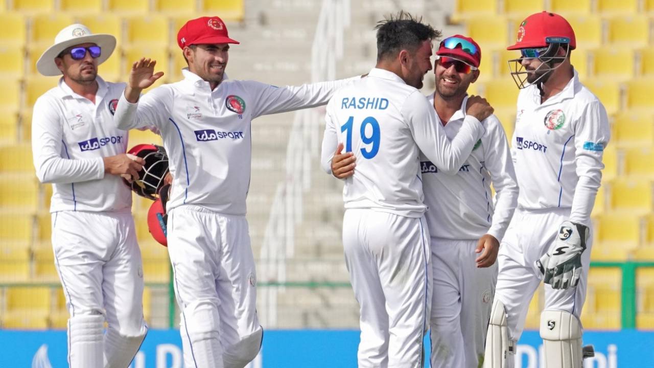 Rashid Khan finished with four wickets, Afghanistan vs Zimbabwe, 2nd Test, Abu Dhabi, 3rd day, March 12, 2021