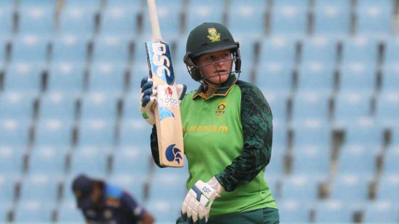 Lizelle Lee led South Africa's chase with her third ODI century, India Women vs South Africa Women, 3rd ODI, Lucknow, March 12, 2021