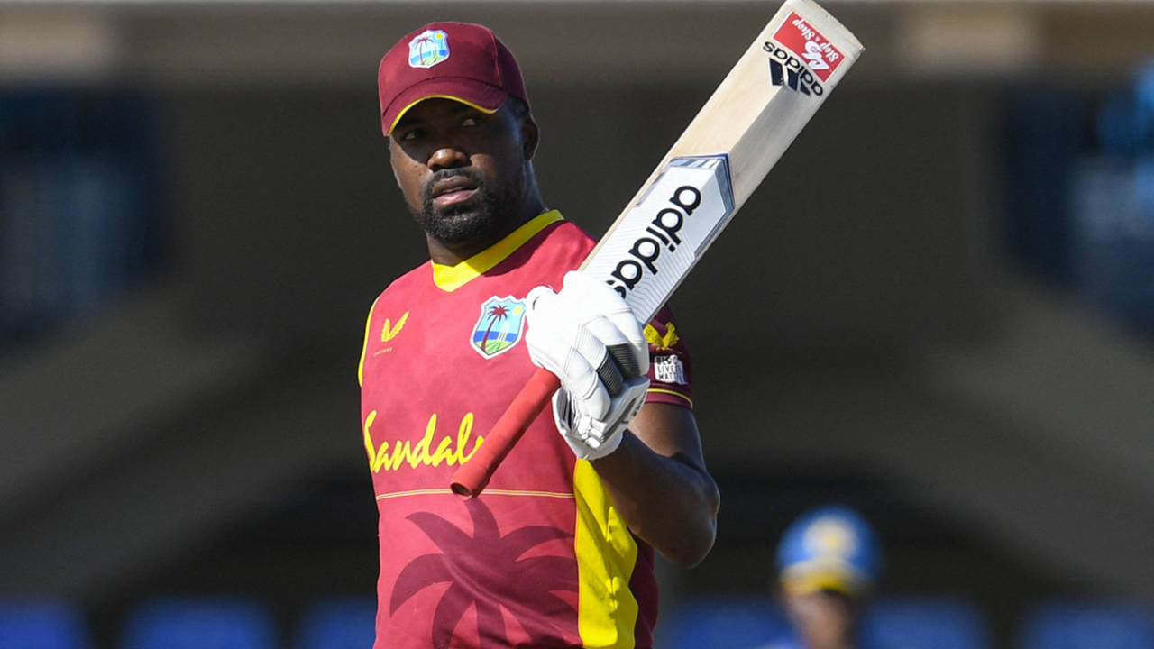 Darren Bravo made his first ODI fifty in two years, West Indies vs Sri Lanka, 3rd ODI, North Sound, March 14, 2021