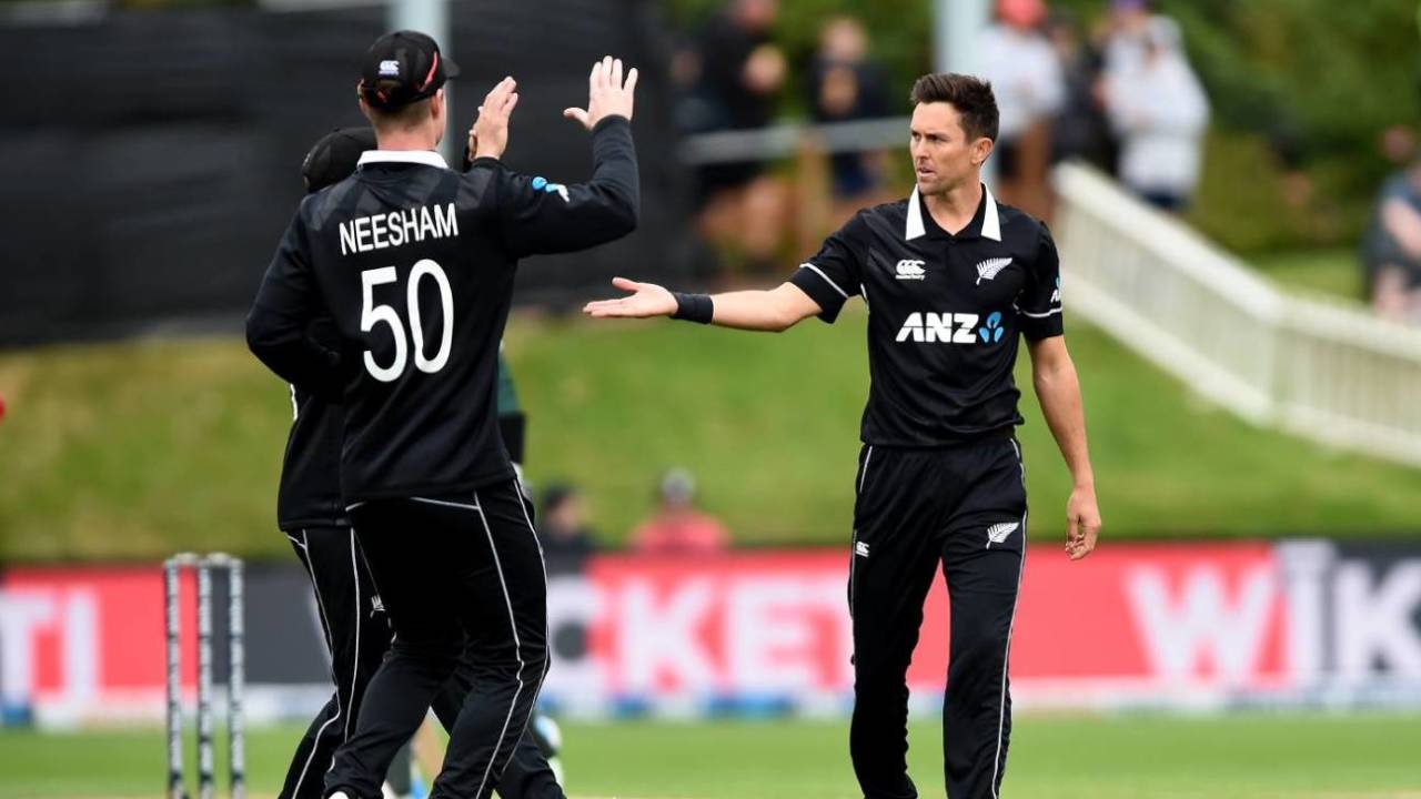 Trent Boult was relentless in his opening spell New Zealand vs Bangladesh, 1st ODI, Dunedin, March 20, 2021