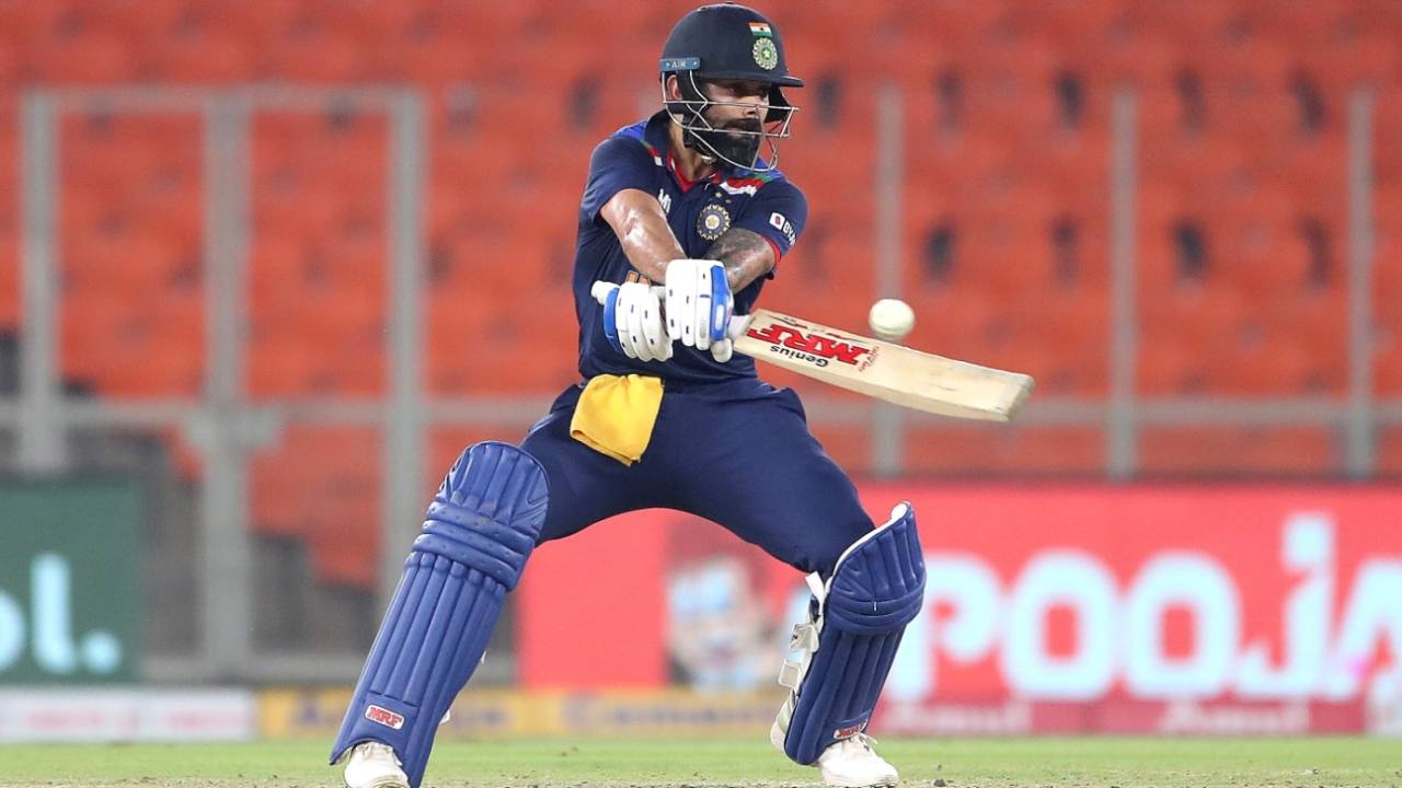 Virat Kohli brings out the innovations, India vs England, 5th T20I, Ahmedabad, March 20, 2021