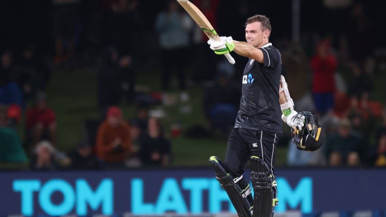 Tom Latham scored a match-winning, series-sealing century, New Zealand vs Bangladesh, 2nd ODI, Christchurch, March 23, 2021
