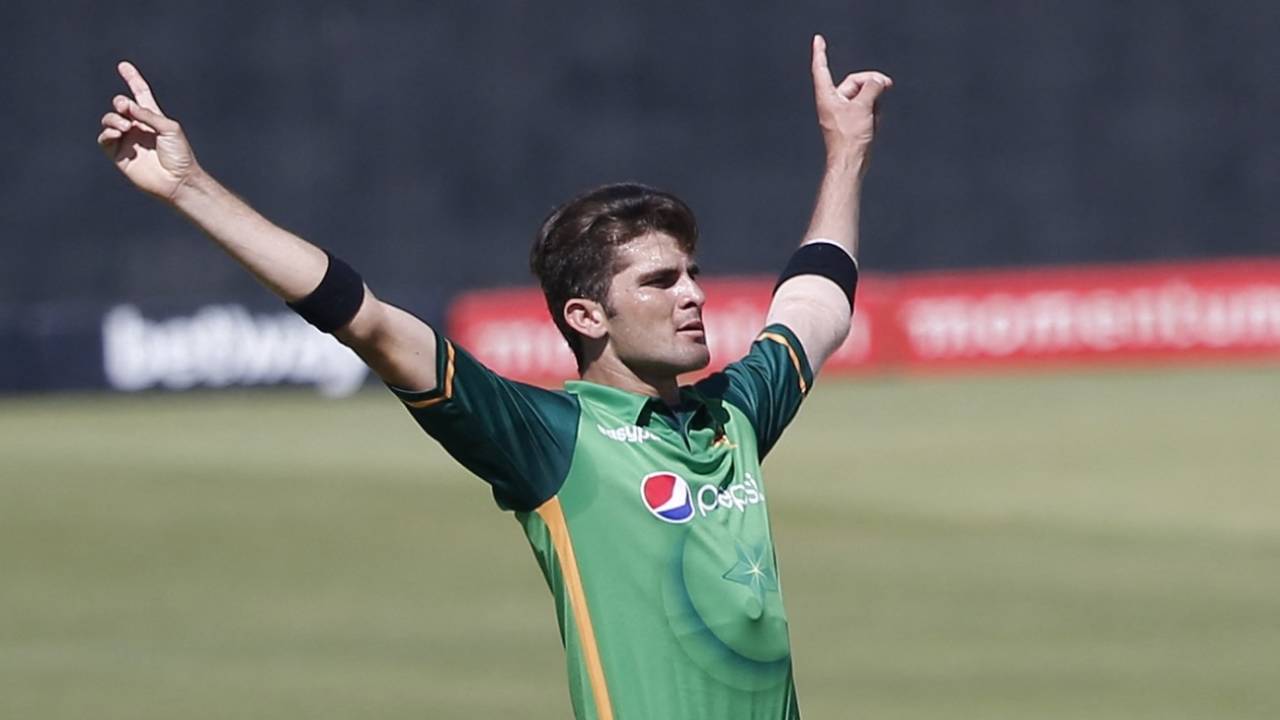 Shaheen Shah Afridi might surprise you with his pace, swing, and angles when you're least expecting&nbsp;&nbsp;&bull;&nbsp;&nbsp;AFP/Getty Images