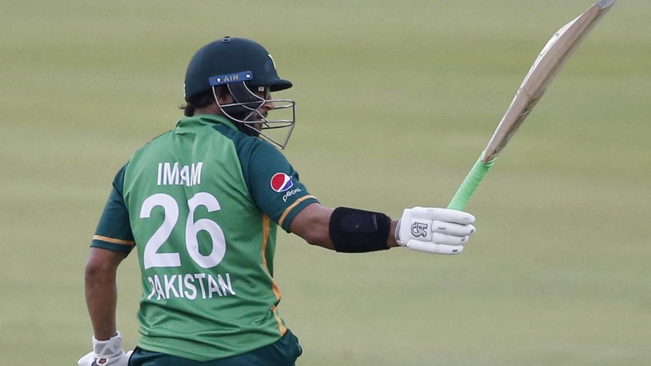 Imam-ul-Haq brought up a half-century, South Africa vs Pakistan, 1st ODI, Centurion, April 2, 2021