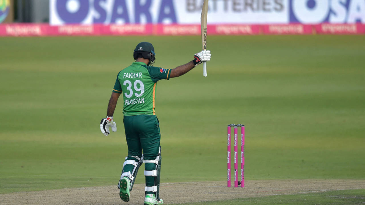 Fakhar Zaman's magnificent 193 came in a losing cause, South Africa v Pakistan, 2nd ODI, Johannesburg, April 4, 2021