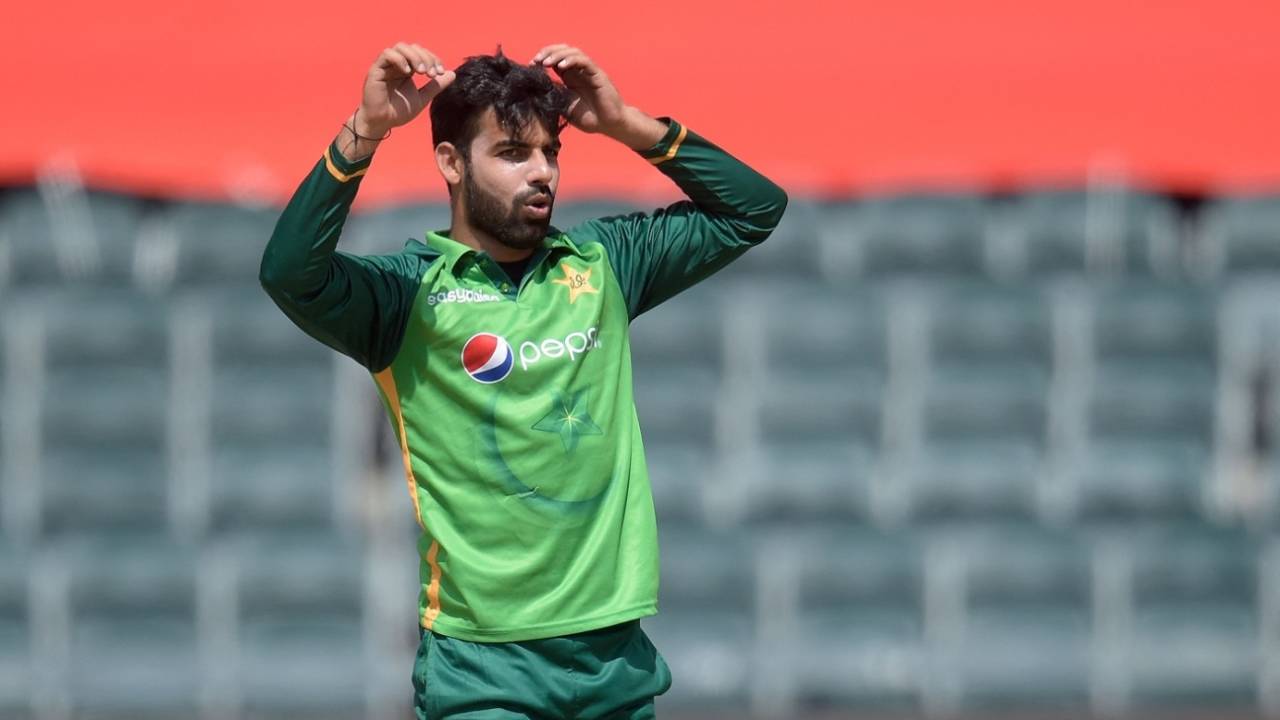 Shadab Khan went wicketless in the first two ODIs&nbsp;&nbsp;&bull;&nbsp;&nbsp;AFP/Getty Images