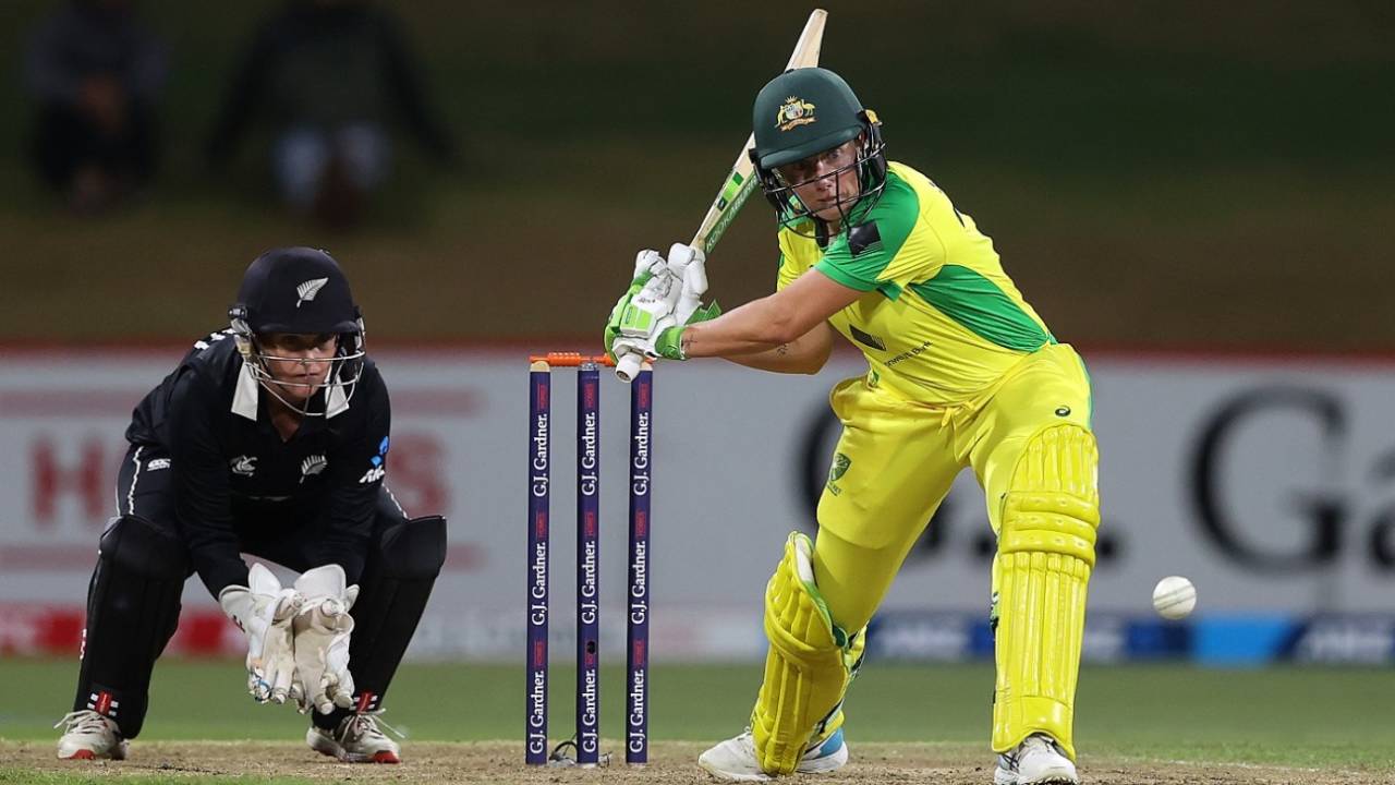 Alyssa Healy top-scored with 46, New Zealand vs Australia, 3rd women's ODI, Mount Maunganui, April 10, 2021