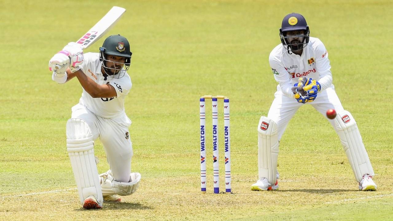 Najmul Hossain Shanto scored his maiden Test century against Sri Lanka last month&nbsp;&nbsp;&bull;&nbsp;&nbsp;AFP/Getty Images