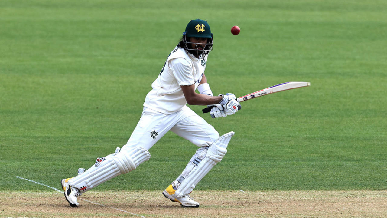 Haseeb Hameed's half-century got Notts off to a solid start&nbsp;&nbsp;&bull;&nbsp;&nbsp;Getty Images
