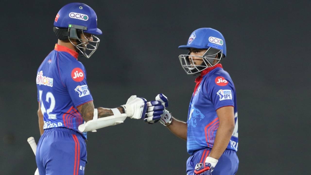 Shikhar Dhawan and Prithvi Shaw put on 132 in 13.5 overs, Delhi Capitals vs Kolkata Knight Riders, IPL 2021, Ahmedabad, April 29, 2021