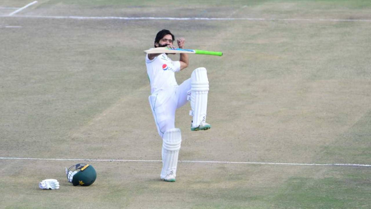 Fawad Alam is thrilled after scoring his fourth Test century&nbsp;&nbsp;&bull;&nbsp;&nbsp;Zimbabwe Cricket