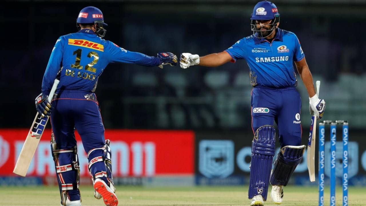 The Mumbai Indians broke or equalled a bunch of records in their chase&nbsp;&nbsp;&bull;&nbsp;&nbsp;BCCI/IPL