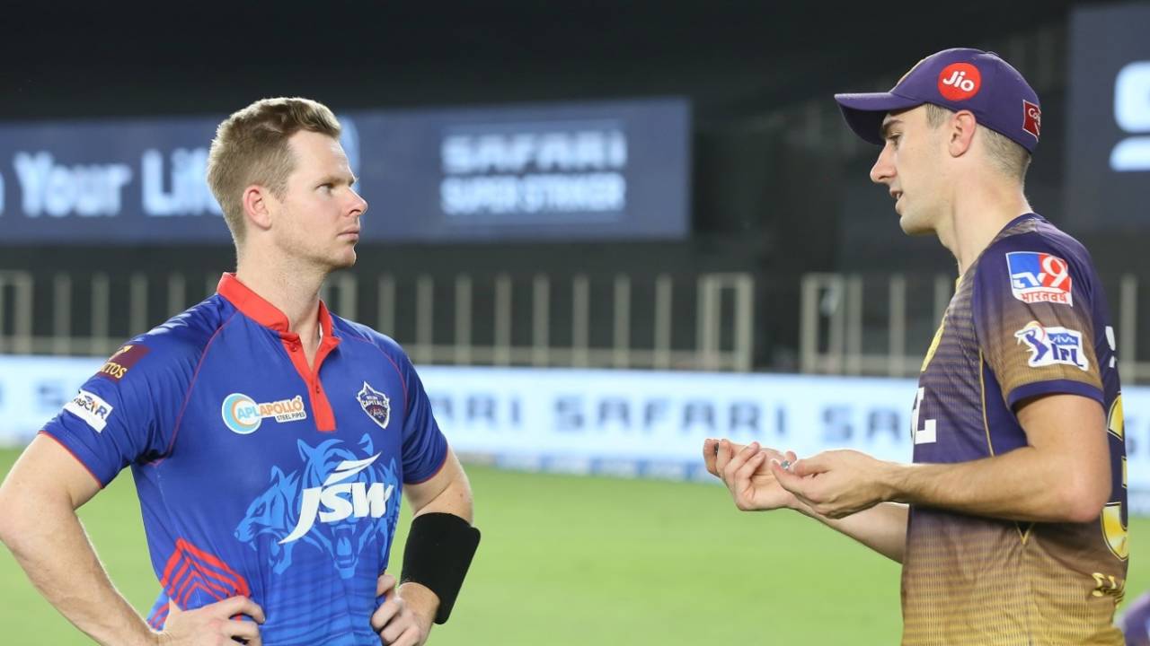 Steven Smith and Pat Cummins are two of a number of Australians playing at the IPL&nbsp;&nbsp;&bull;&nbsp;&nbsp;BCCI