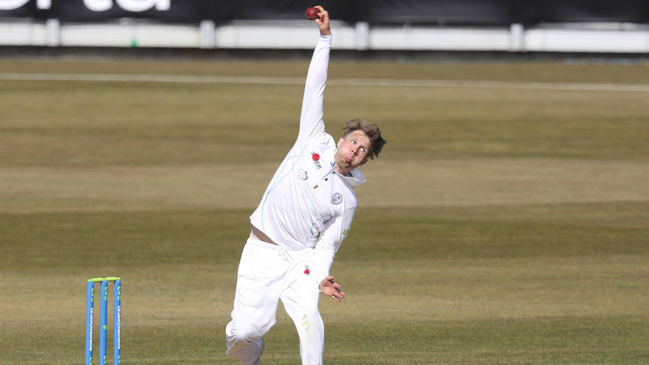 Matt Critchley has enjoyed a fine start to the season with bat and ball, Durham vs Derbyshire, April 23, 2021