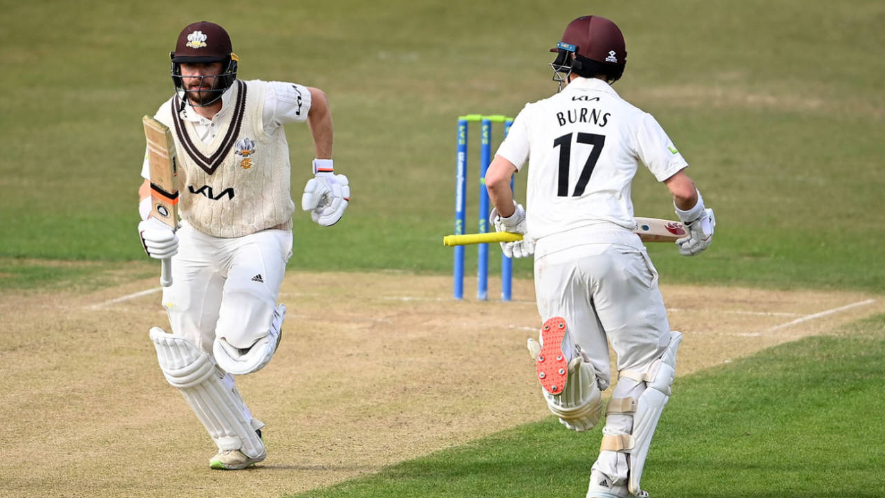 Mark Stoneman and Rory Burns shared a 164-run stand for the first wicket&nbsp;&nbsp;&bull;&nbsp;&nbsp;Getty Images