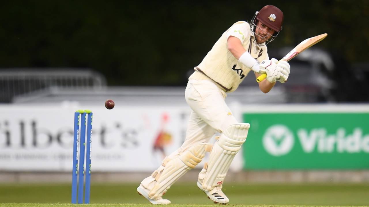 Rory Burns made 55 to give Surrey a platform at Taunton&nbsp;&nbsp;&bull;&nbsp;&nbsp;Getty Images