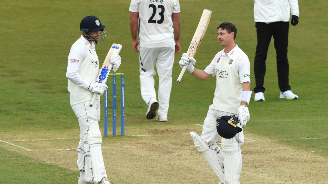 Will Young and Jack Burnham both made hundreds as Durham dominated at Chester-le-Street