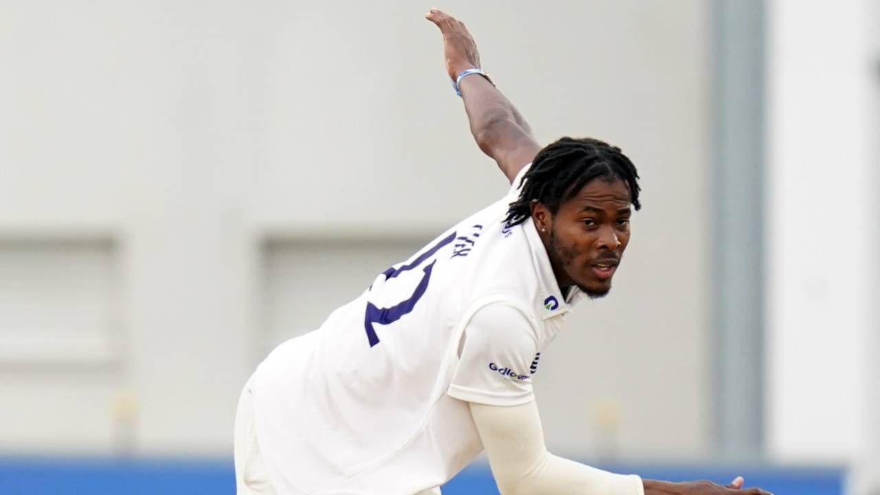 Jofra Archer was conspicuous by his absence from Sussex's attack on the third day&nbsp;&nbsp;&bull;&nbsp;&nbsp;Getty Images