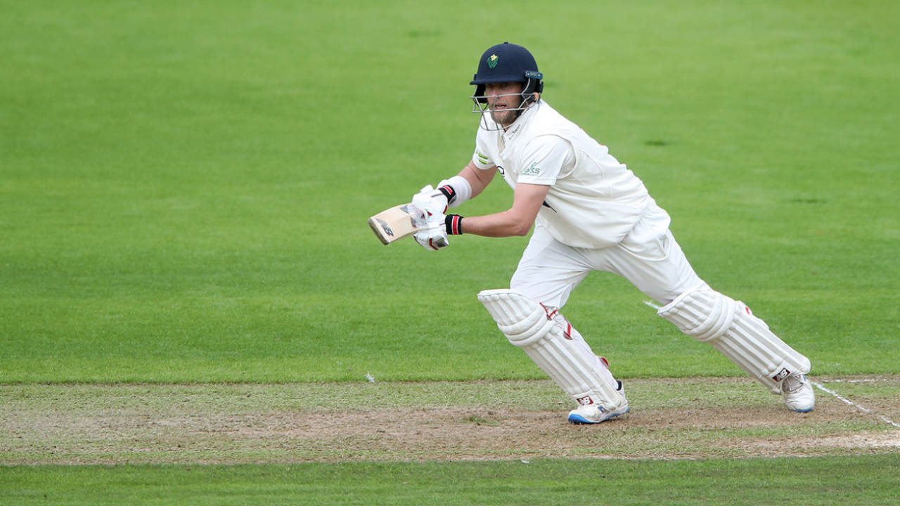 Billy Root steers into the off side, Glamorgan vs Yorkshire, LV= County Championship, 2nd day, Cardiff, May 14, 2021