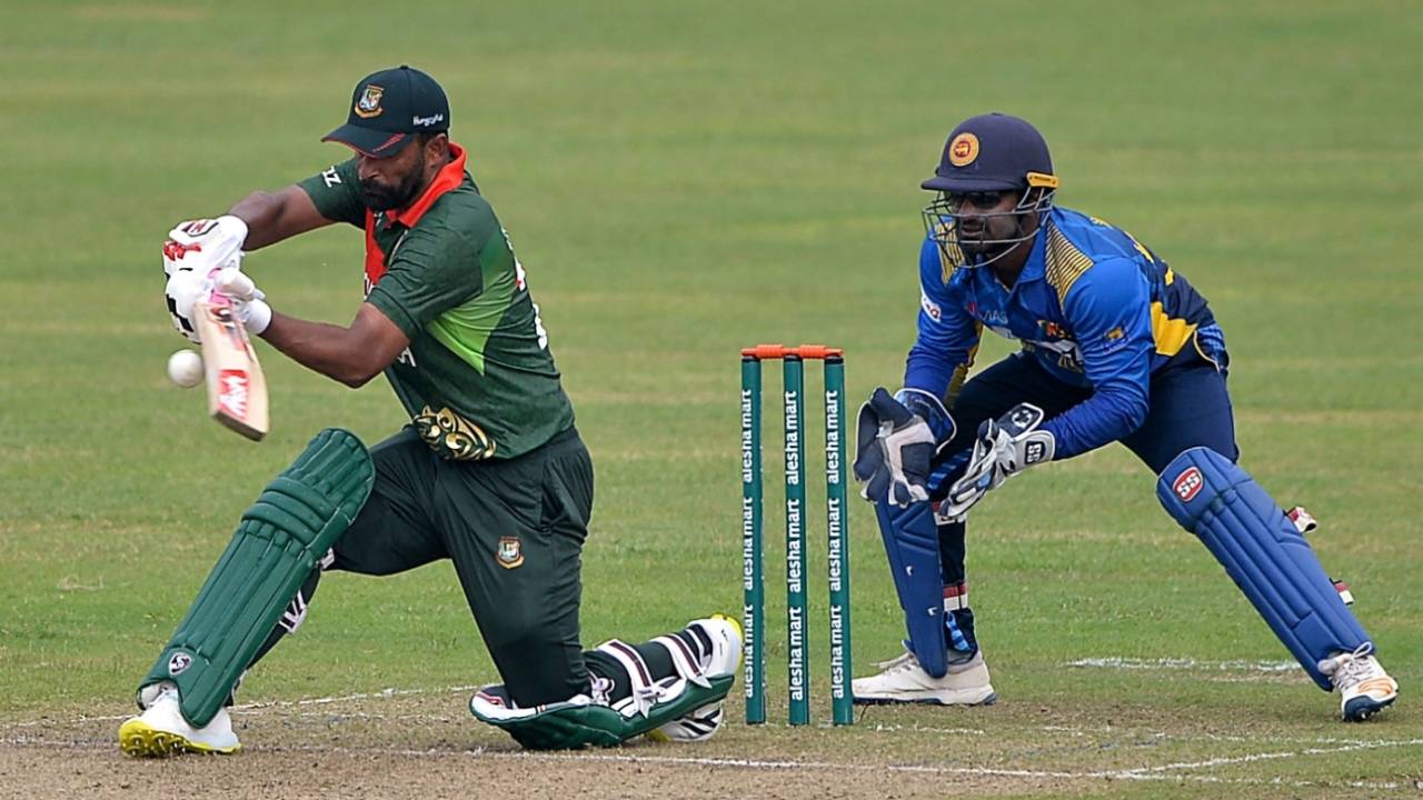 Tamim Iqbal's 52 helped set up Bangladesh's 33-run win&nbsp;&nbsp;&bull;&nbsp;&nbsp;AFP/Getty Images