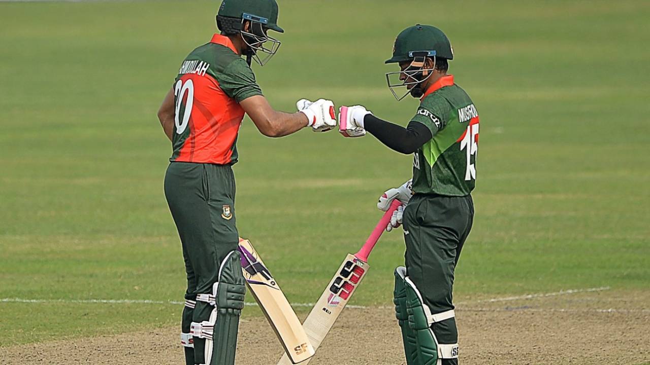 Mahmudullah and Mushfiqur Rahim hit fifties, Bangladesh vs Sri Lanka, 1st ODI, Dhaka, May 23, 2021