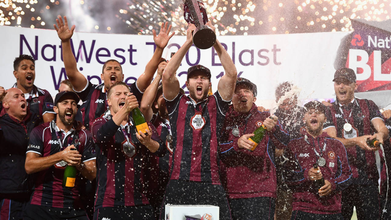 Alex Wakely captained Northants to two T20 titles&nbsp;&nbsp;&bull;&nbsp;&nbsp;Getty Images