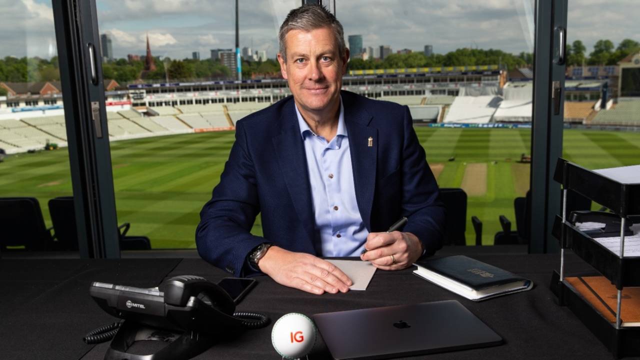 Ashley Giles, the ECB director of men's cricket, says there hasn't yet been an official request from the BCCI to amend England's schedule